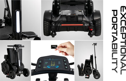 AmeriGlide  Pride Go Go Carbon Scooter