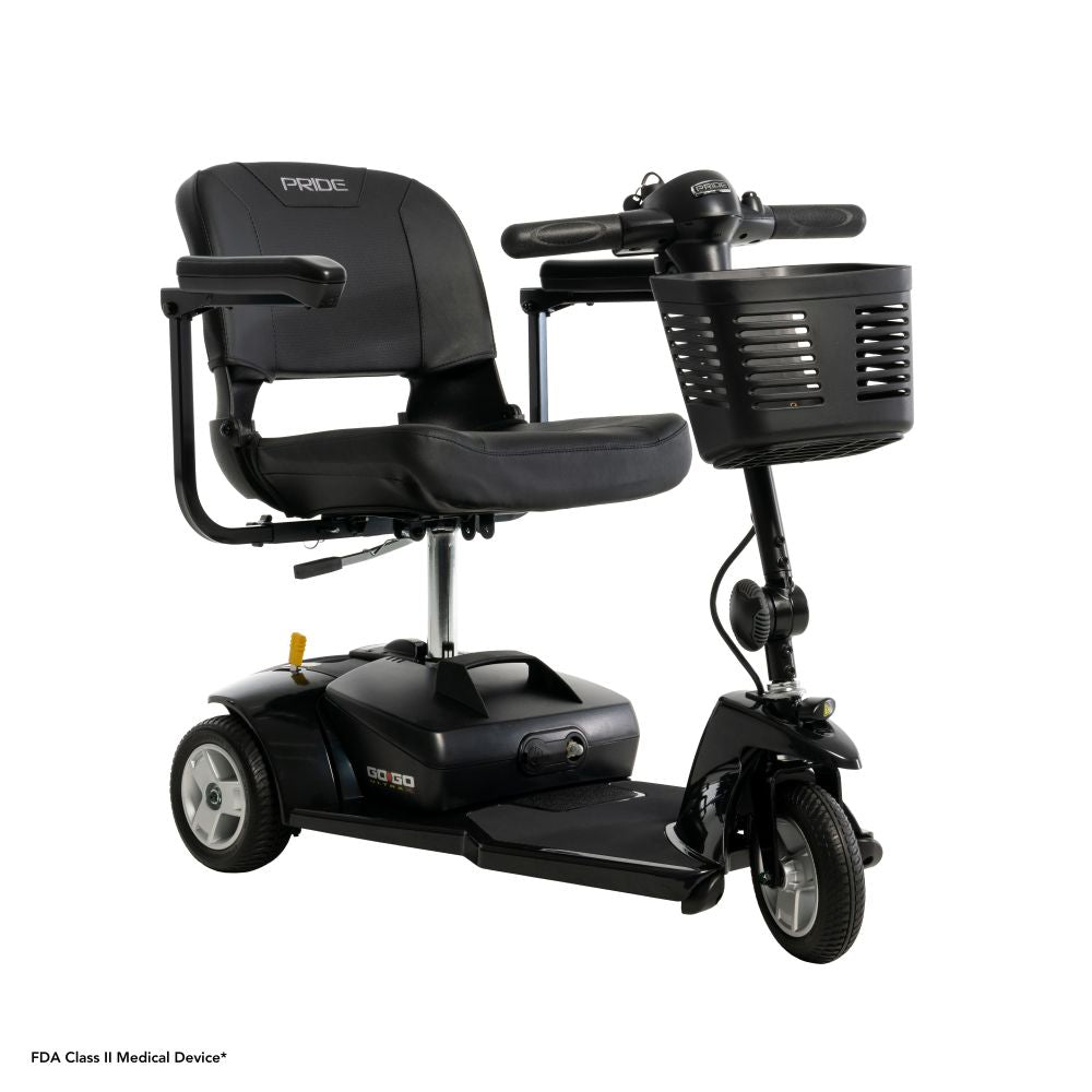 AmeriGlide Pride Go-Go Ultra X - 3 Wheel Travel Scooter